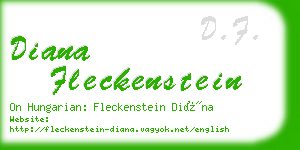 diana fleckenstein business card